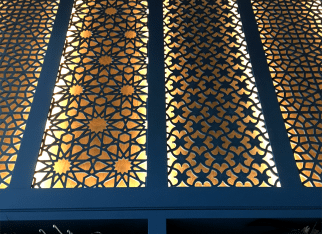 azury-dekoracyjne-3d-orientalne-wzory-ażurów-arabskie-ażury-ściana-ażurowa-designerska-ściana-świecąca-ściana-producent-ażurów-decopanel
