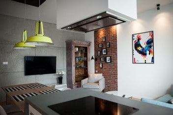 Beton architektoniczny jako blat w kuchni