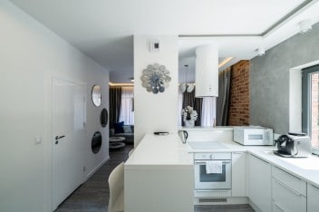 Beton architektoniczny w kuchni