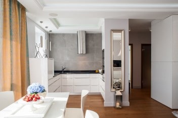 Beton architektoniczny w kuchni