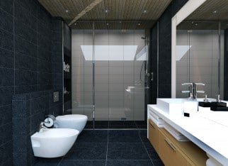Bathroom interior