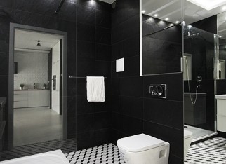 Czarno-biała czy kolorowa łazienka w nowoczesnym stylu?