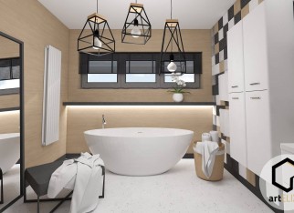 Decopanel-płytki-z-betonu-i-drewna-betonowe-płytki-3D-oryginalne-płytki-design-łazienka-betonowa