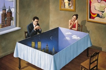 Rafal Olbinski_Niewinne intencje
