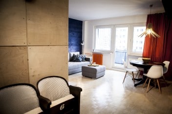 Drewno w salonie