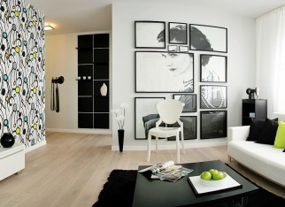 Fototapeta w salonie