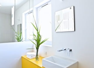 Kolorowa łazienka w nowoczesnym stylu