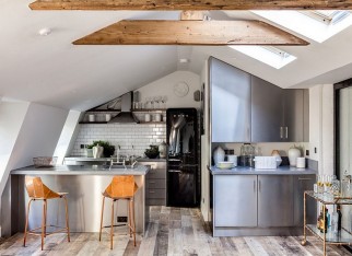 Kuchnia_na_poddaszu_decoist_Barlow & Barlow Design