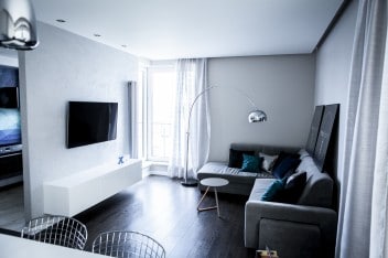 Nowoczesne lampy podłogowe do salonu