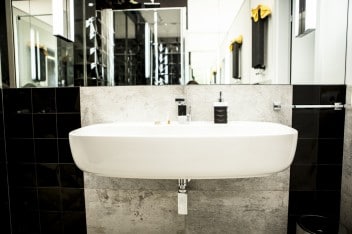 Beton architektoniczny w łazience