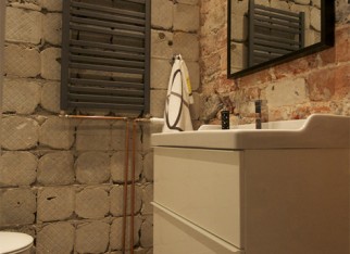 Łazienka w industrialnym stylu