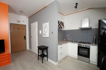 Salon z aneksem kuchennym