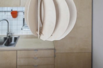 Lampa Papoula w kuchnia