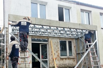 Rozbudowa Domu Kostki w technologii lekkich konstrukcji stalowych
