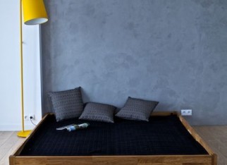 Sypialnia w stylu industrialnym