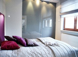 Sypialnia w stylu industrialnym