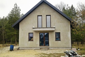 Dom jednorodzinny w konstrukcji metalowej