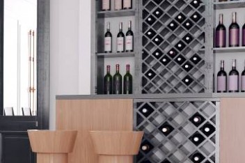 Aranżacje w stylu DIY - drewno w salonie