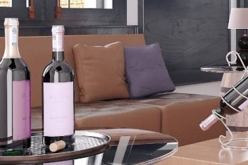 Aranżacje w stylu DIY - drewno w salonie