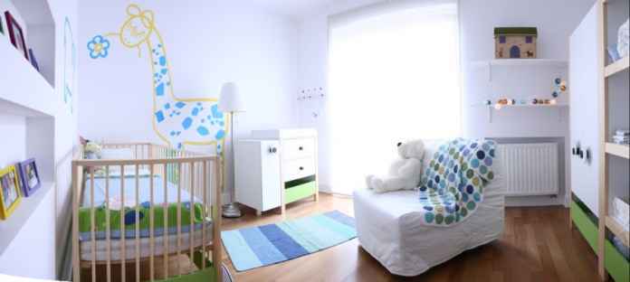 Jak zaaranżować pokój dla niemowlaka, żeby mogła z niego korzystać również mama?