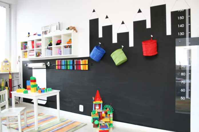 Przeczytaj dlaczego farba tablicowa będzie idealna do pokoju Twojego dziecka.