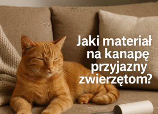 materiał na kanapę przyjazny kotu